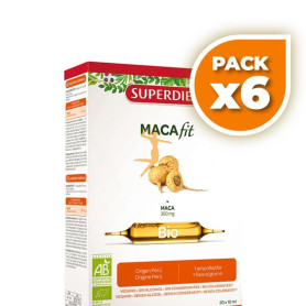 Pack 6x MACAFIT BIO 20 AMPOLLAS SUPERDIET