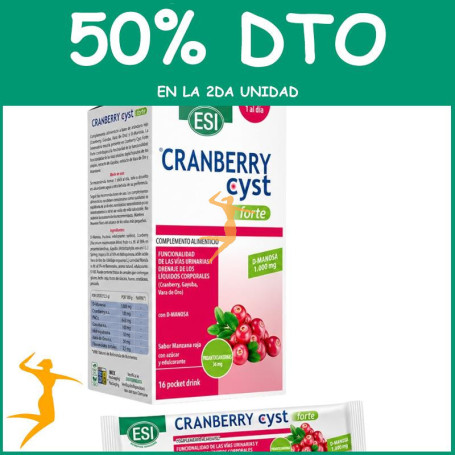CRANBERRY CYST FORTE 16 SOBRES ESI OFERTA 2 UD