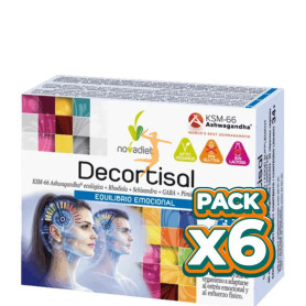 Pack 6x DECORTISAL 60 CÁPSULAS NOVADIET