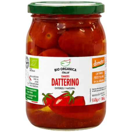 TOMATES DATTERINO ENTEROS 550G BIO ORGANICA ITALIA