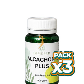 Pack 3x ALCACHOFA PLUS 60 CÁPSULAS DIMEFAR
