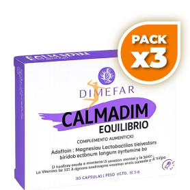 Pack 3x CALMADIM EQUILIBRIO 30 CÁPSULAS DIMEFAR