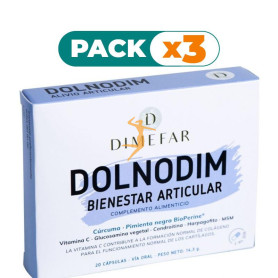 Pack 3x DOLNODIM 20 CÁPSULAS DIMEFAR