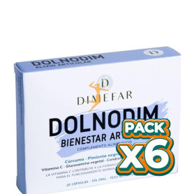 Pack 6x DOLNODIM 20 CÁPSULAS DIMEFAR