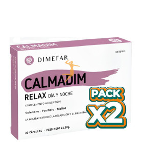 Pack 2x CALMADIM RELAX 30 CÁPSULAS DIMEFAR