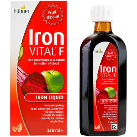 IRON VITAL F 250ML HUBNER