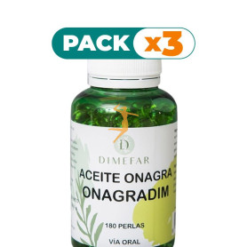 Pack 3x ONAGRADIM 180 PERLAS DIMEFAR