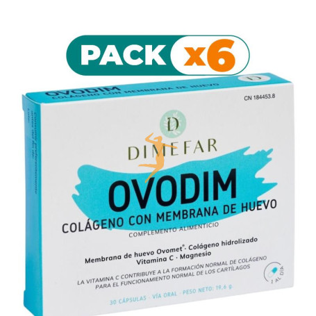 Pack 6x OVODIM 30 CÁPSULAS DIMEFAR