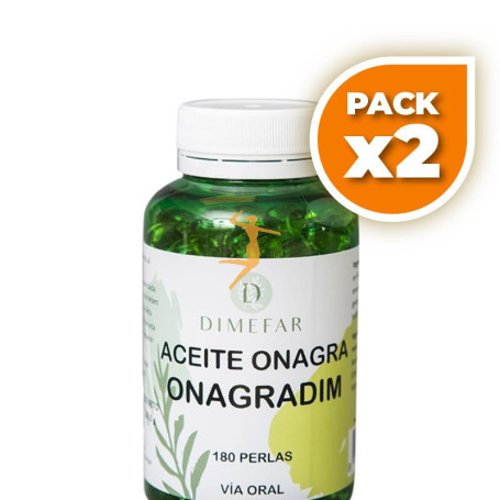 Pack 2x ONAGRADIM 180 PERLAS DIMEFAR