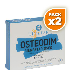 Pack 2x OSTEODIM 30 CÁPSULAS DIMEFAR