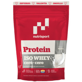ISO WHEY CERO-CERO SABOR NEUTRO 450G NUTRISPORT