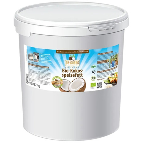 ACEITE DE COCO DESODORIZADO BIO PREMIUM 10L DR. GOERG