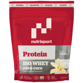 ISO WHEY CERO-CERO SABOR VAINILLA 1500G NUTRISPORT