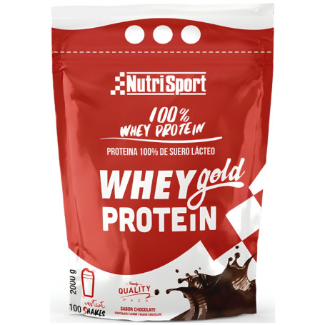 WHEY GOLD PROTEIN SABOR CHOCOLATE 2000G NUTRISPORT