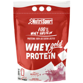 WHEY GOLD PROTEIN SABOR FRESA 2000G NUTRISPORT