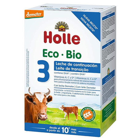 LECHE DE CONTINUACION 3 VACA 600Gr. HOLLE