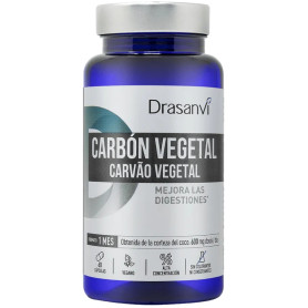 CARBÓN VEGETAL 60 CÁPSULAS DRASANVI