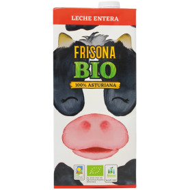 LECHE DE VACA ENTERA BIO 1L FRISONA BIO