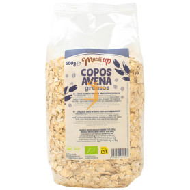 COPOS DE AVENA GRUESOS SIN GLUTEN BIO 500G MUESLI UP