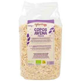 COPOS DE AVENA FINOS SIN GLUTEN BIO 500G MUESLI UP