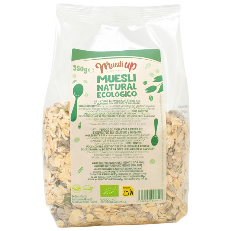 MUESLI BÁSICO SIN AZÚCAR Y SIN GLUTEN 350G MUESLI UP