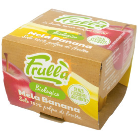 PURÉ DE MANZANA Y PLÁTANO BIO 200G FRULLÀ