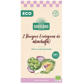 HAMBURGUESA DE ALCACHOFA 160G OBRADOR SORRIBAS