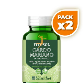 Pack 2x FITOSOL CARDO MARIANO 60 CÁPSULAS YNSADIET