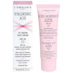 ÁCIDO HIALURÓNICO CC CREMA TONO CARAMELO SPF20 50ML L´ERBOLARIO