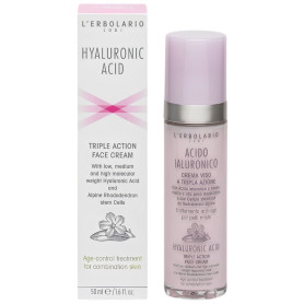 ÁCIDO HIALURÓNICO CREMA FACIAL PIELES MIXTAS 50ML L´ERBOLARIO