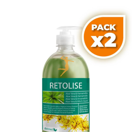 Pack 2x RETOLISE GEL PERIANAL 300ML DIETMED