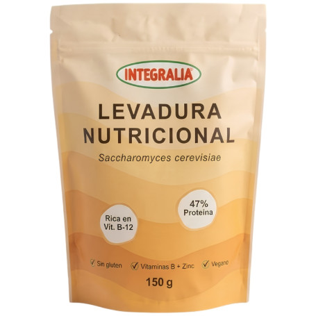 LEVADURA NUTRICIONAL RICA EN VITAMINA B12 150G INTEGRALIA