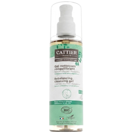 GEL LIMPIADOR REEQUILIBRANTE 200ML CATTIER PARÍS