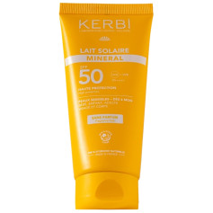 LECHE SOLAR MINERAL SPF50 SIN PERFUME 50ML KERBI