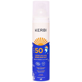 CREMA SOLAR SPF50 BEBÉ/NIÑO 100ML KERBI