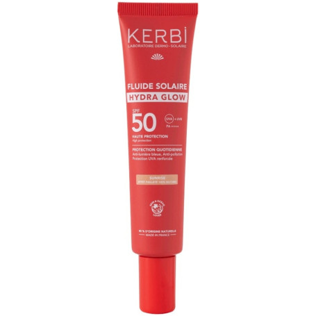 FLUIDO SOLAR HYDRA GLOW SPF50 40ML KERBI