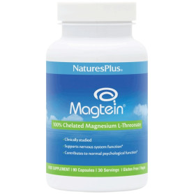 MAGTEIN TREONATO DE MAGNESIO 90 CÁPSULAS NATURE´S PLUS