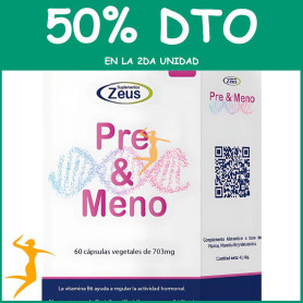 PRE&MENO 60 CÁPSULAS VEGETALES ZEUS OFERTA 2 UD