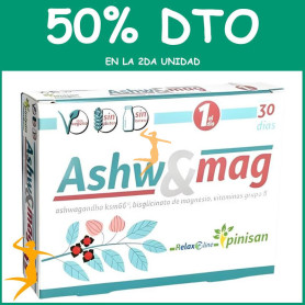 ASHW&MAG 30 CAPSULAS PINISAN OFERTA 2 UD