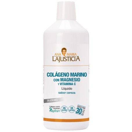 COLÁGENO MARINO+MAGNESIO+VIT C CEREZA 1LT ANA MARÍA LAJUSTICIA