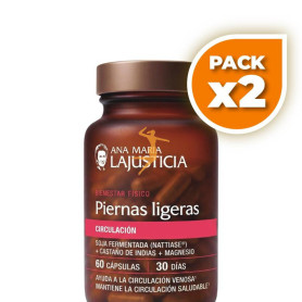Pack 2x PIERNAS LIGERAS 60 CÁPSULAS ANA MARÍA LAJUSTICIA