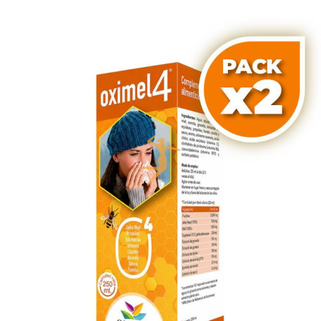 Pack 2x OXIMEL 4 JARABE 250ML CONATAL