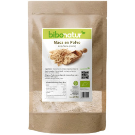 MACA EN POLVO ECO 250G BIBONATUR