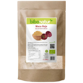 MACA ROJA EN POLVO ECO 250G BIBONATUR