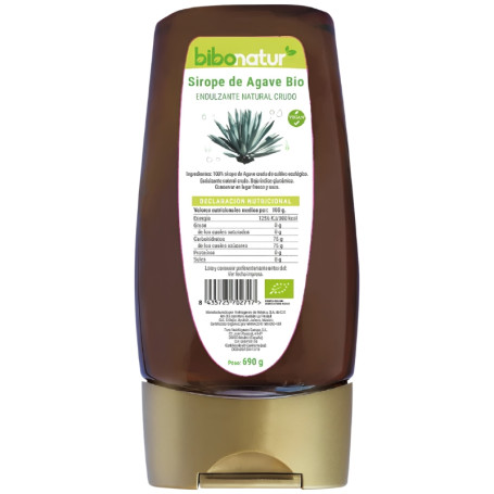SIROPE DE AGAVE BIO 690G BIBONATUR