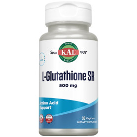 SUPER L-GLUTATHIONE 500MG 30 CÁPSULAS VEGETALES KAL