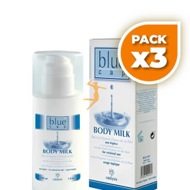 Pack 3x BODY MILK BLUE CAP 150ML CATALYSIS
