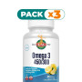 Pack 3x OMEGA 3 450/300 120 PERLAS KAL