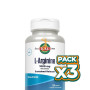 Pack 3x L-ARGININE A/R 1000MG 120 COMPRIMIDOS KAL