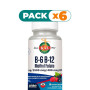 Pack 6x B6/B12 METHYL FOLATE (HOMOCISTEIN) 60 MICROCOMPRIMIDOS KAL